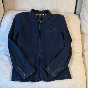 Guess Men's Dark Blue Lightweight Jacket